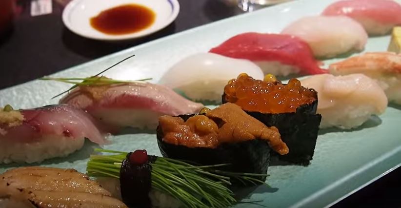 Sushi at Tsujiki