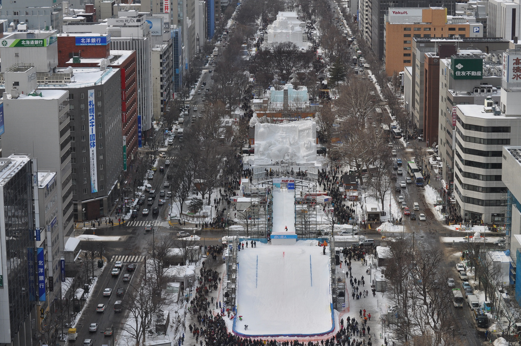 Sapporo Snow Festival at Odori Park