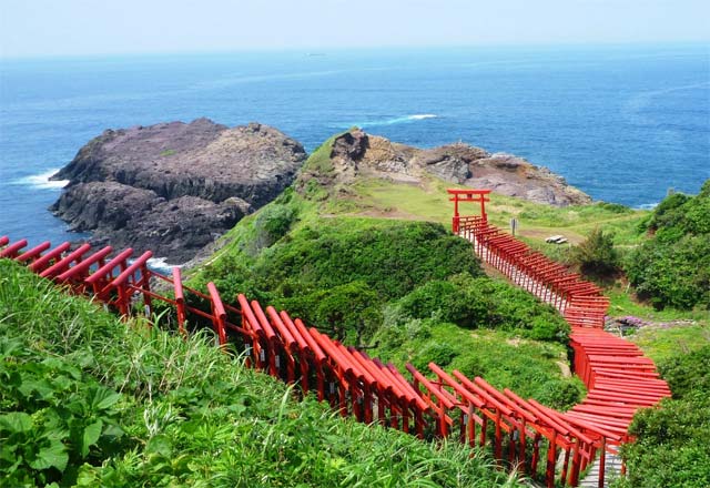 Motonosumi Inari Shrine in Nagato