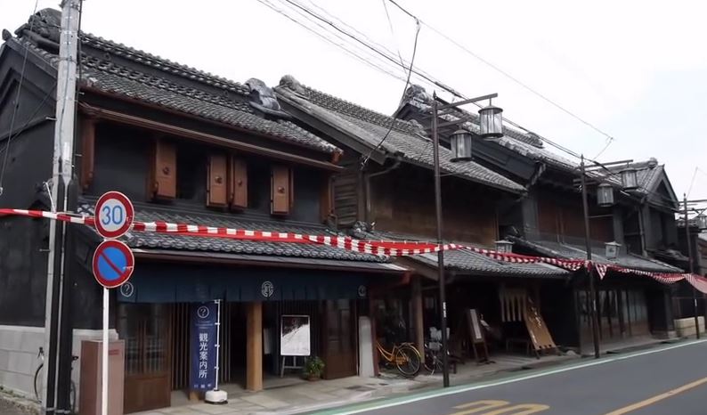 Kurazukuri district buildings in Kawagoe Saitama