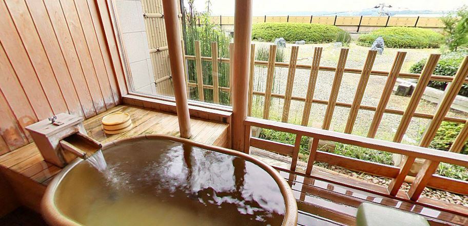 Awara Onsen Matsuya Bath in Room