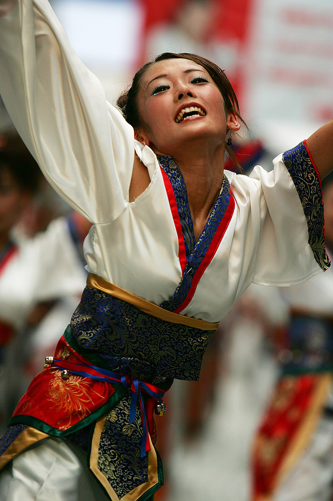 Yosakoi dance in Kochi Japan (photo: やまもも工房/flickr)