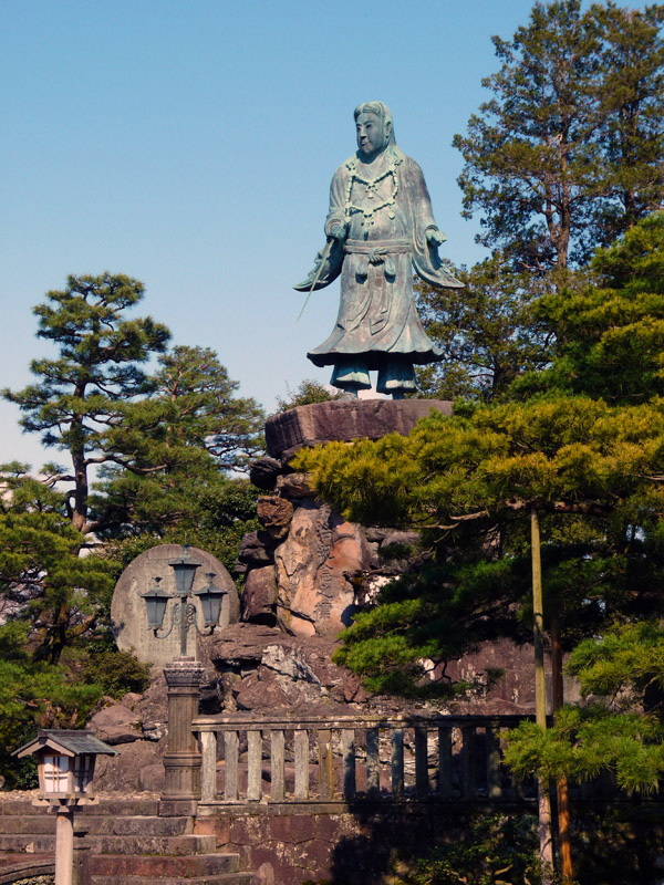 Kenroku-en temple in Kanazawa, Ishigawa