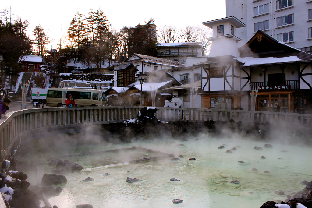 Kusatsu Onsen in Gunma Prefecture (photo: wilsurn/flickr)