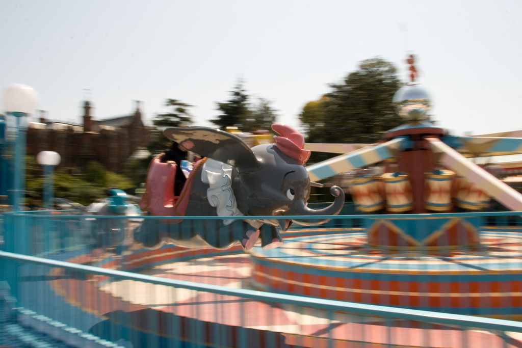 Tokyo Disney Monsters Dumbo Ride