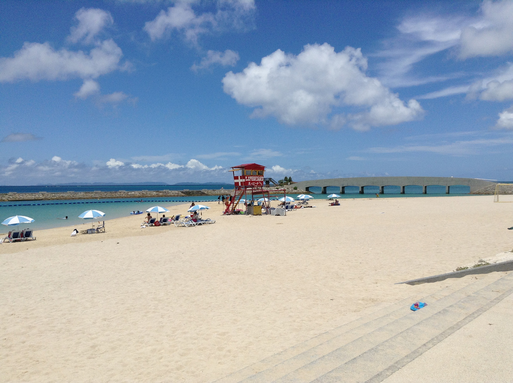 Bibi Beach at the Southern Hotel and Resort in Itoman 