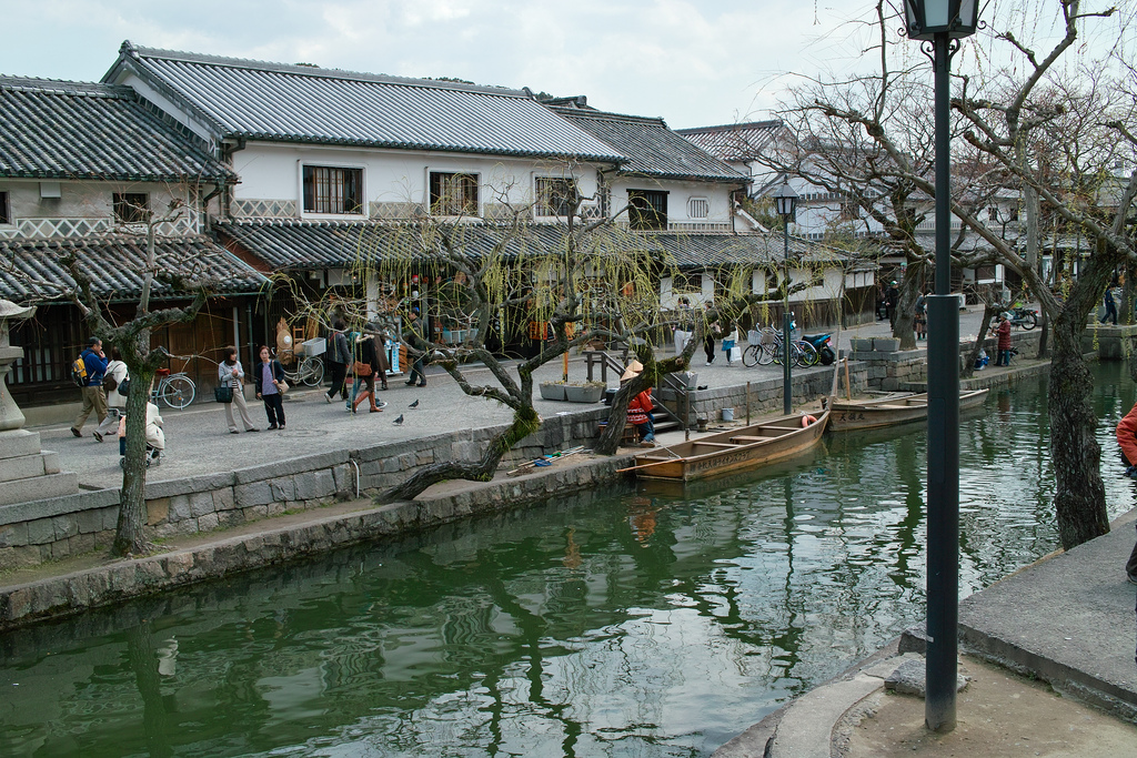 Townscape of Kurashiki (Kurashiki, Okayama, Japan)