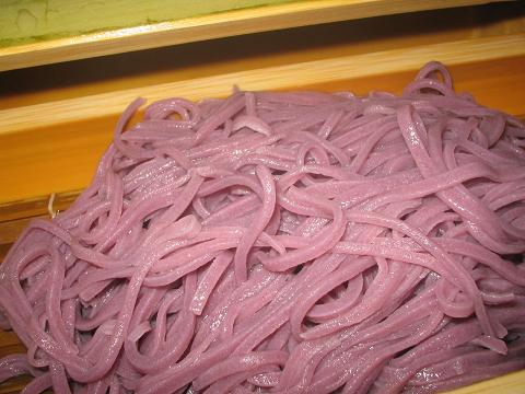 beni-imo soba noodles