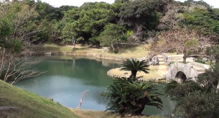 Tamaudun park area in Okinawa