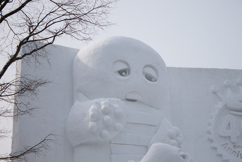 Sapporo Snow Festival - Sleepy