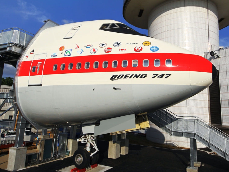 Boeing 747 Section411 at Museum of Aeronautical Sciences