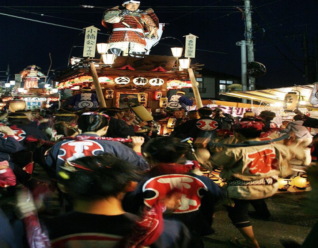 Hand-Dancing [佐原の大祭秋祭り(諏訪神社秋祭り)]