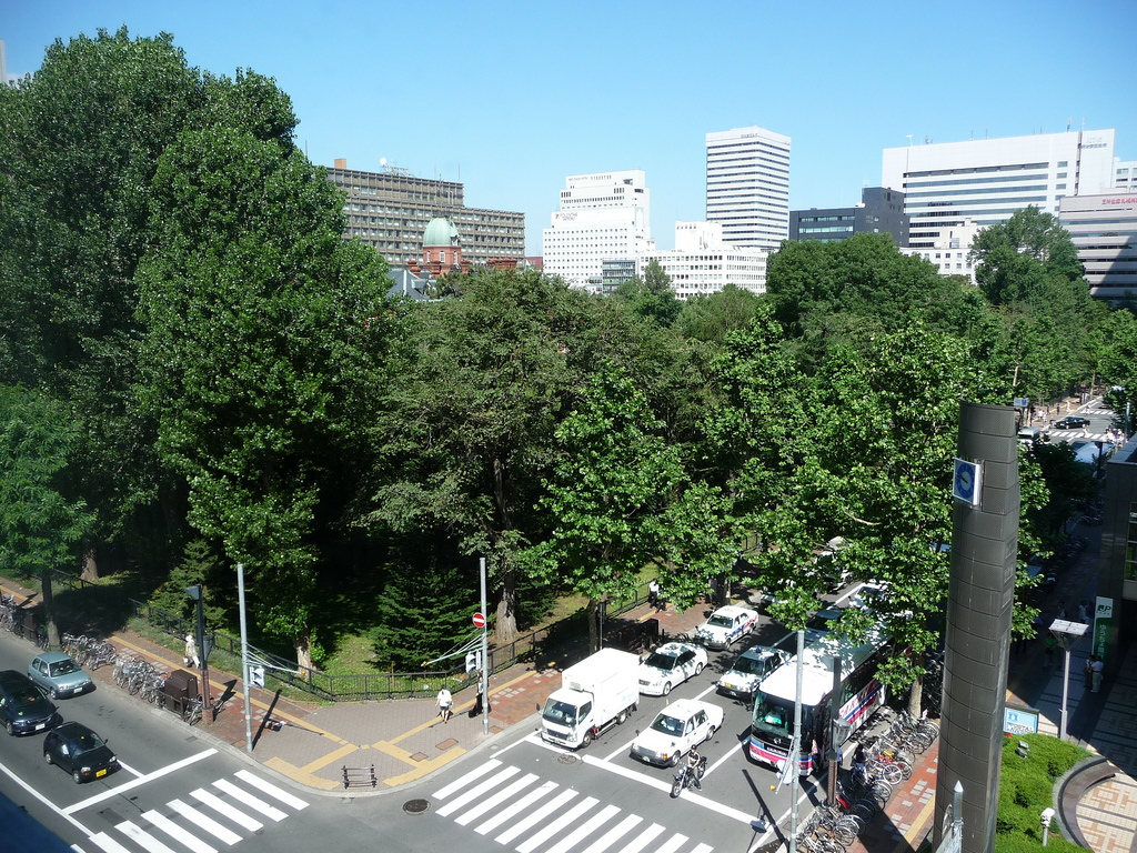 View from Sapporo Grand Hotel