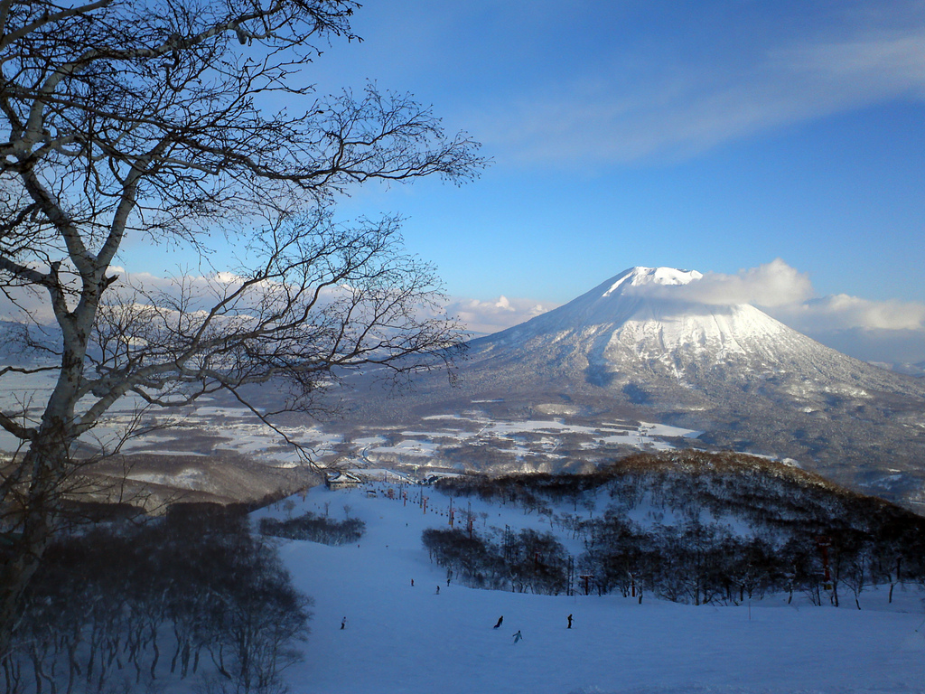 Mt. Yotei from Mt. Niseko