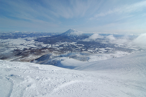 Panoramic view from the top of Mt. Annupuri