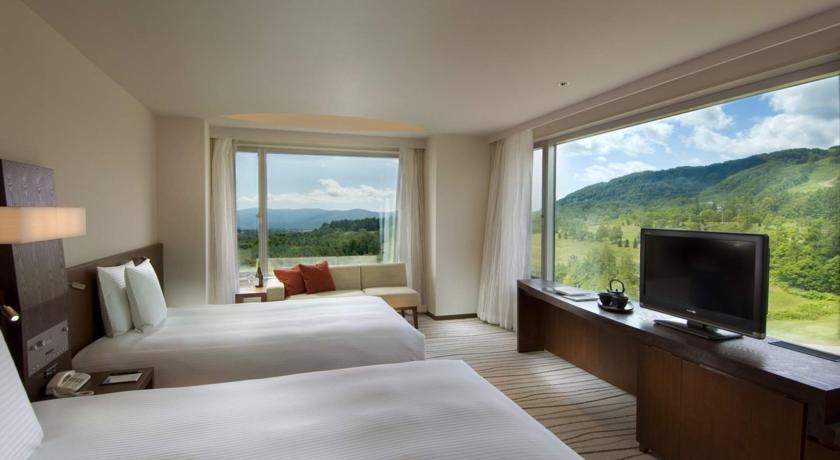 Hilton Niseko Village Rooms with a spectacular view