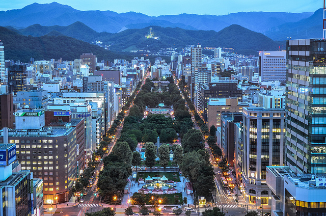 Odori park in Sapporo Hokkaido (photo: inefekt69/flickr)