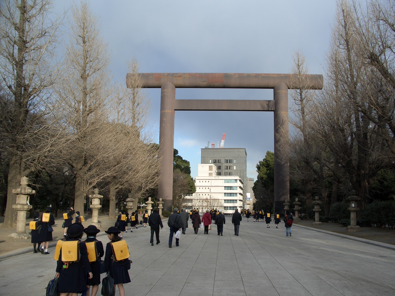 Yasukuni Shrine Tori Gate Tokyo, Japan