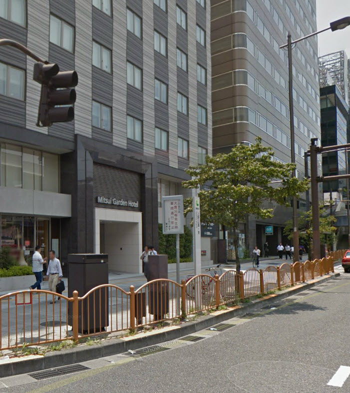 Mitsui Garden Hotel street view