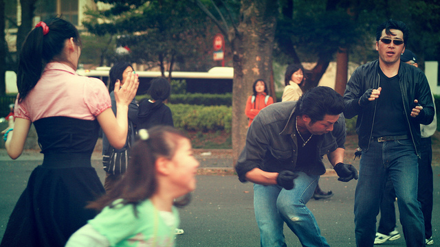 Ueno Park Rockers (photo: Paul Allais/flickr)