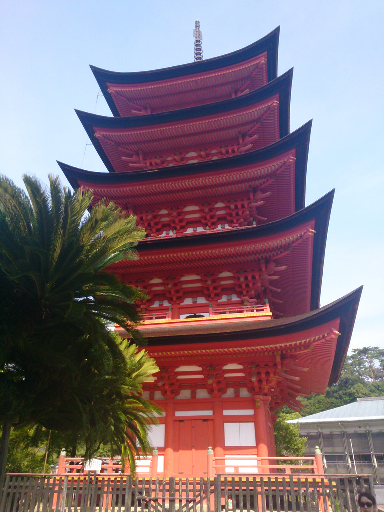 Goju-no-to Pagoda at Senjō-kaku Temple