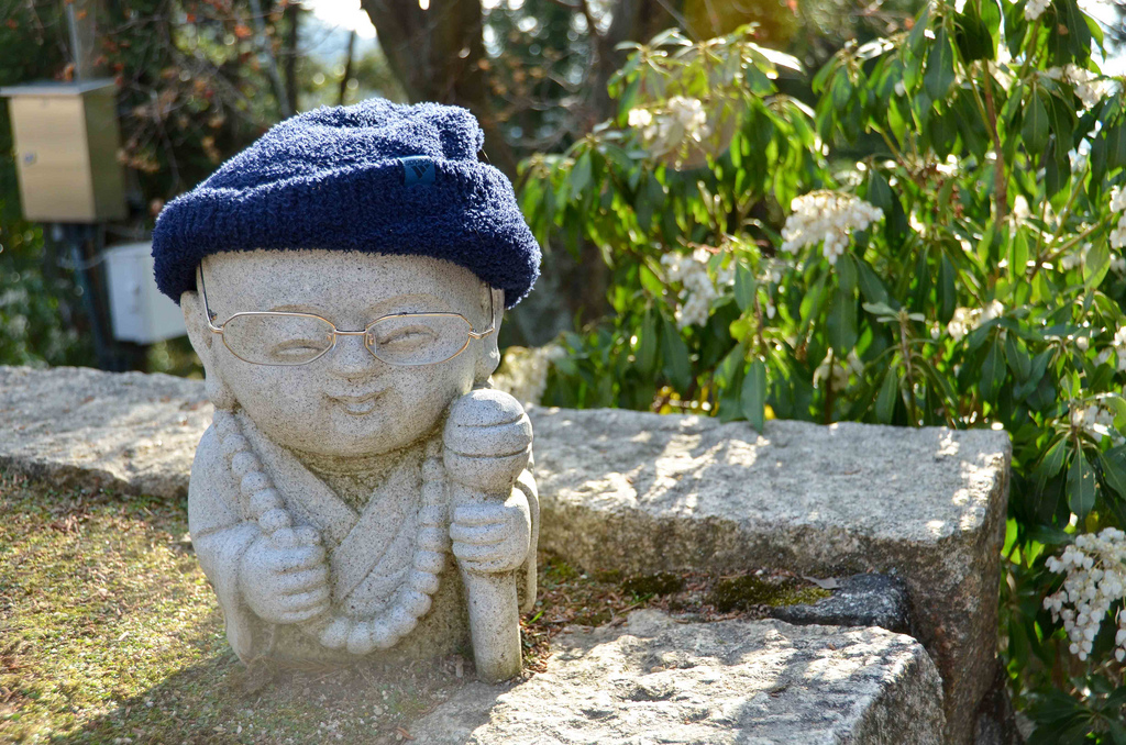 Miyajima Hipster Buddha Statue