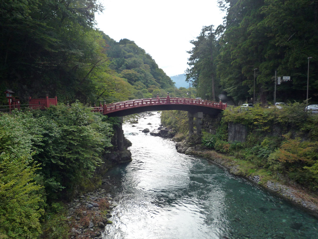 Shinkyo Bridge 神橋 in Nikko