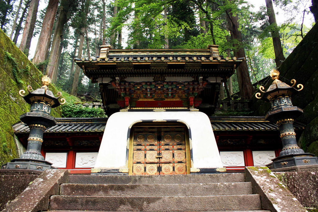 Kokamon gate, Taiyuin-byo temple