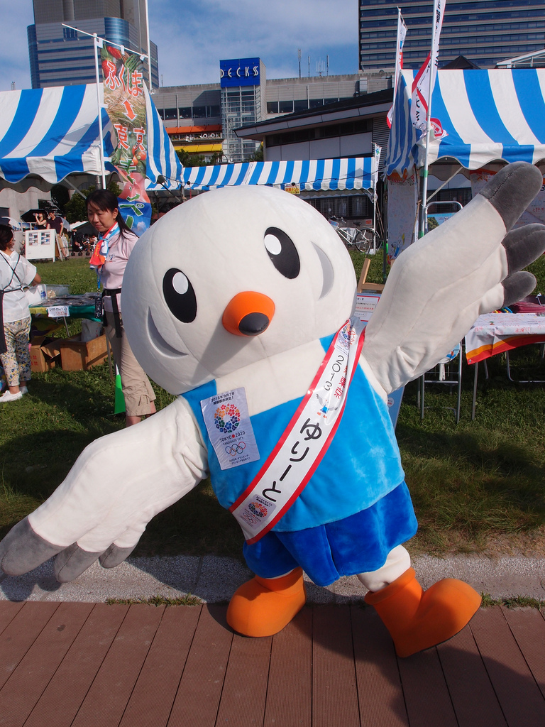 Mascot of Tokyo Olympic Games 2020 @ Odaiba