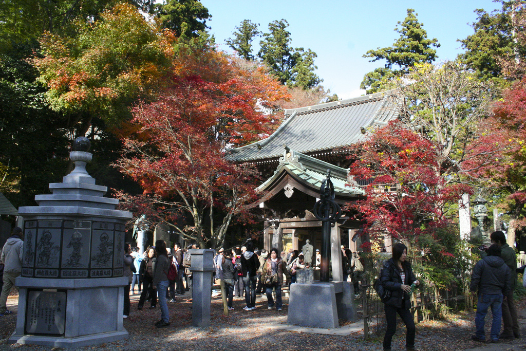 Temple on the top of Mt. Takao