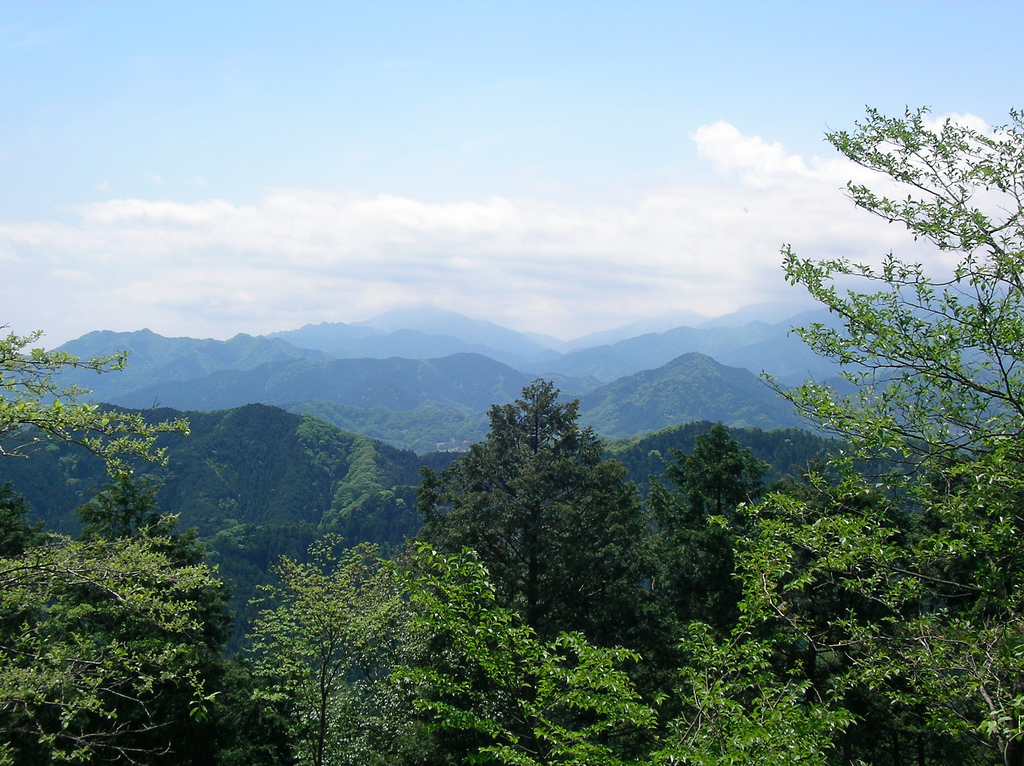高尾山の山頂 Mountain top of Takaosan