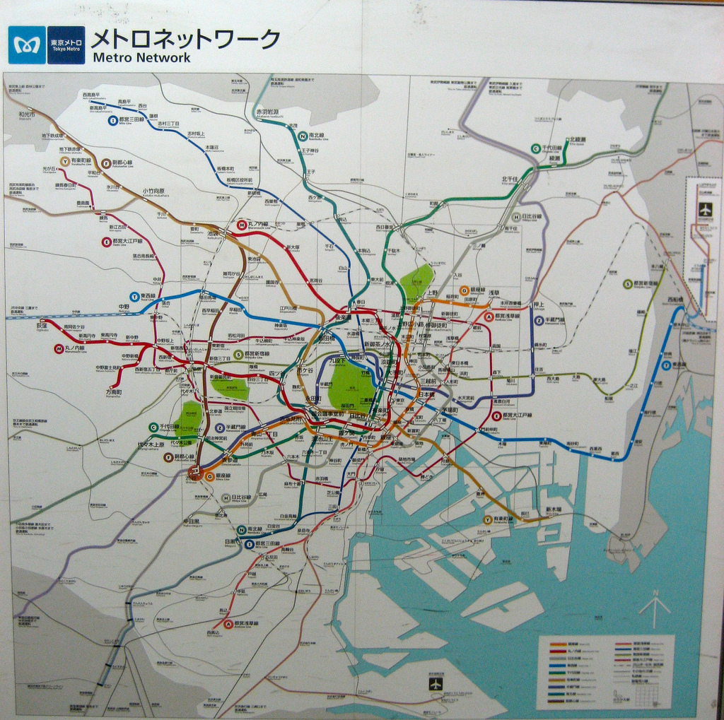 Tokyo Metro Map