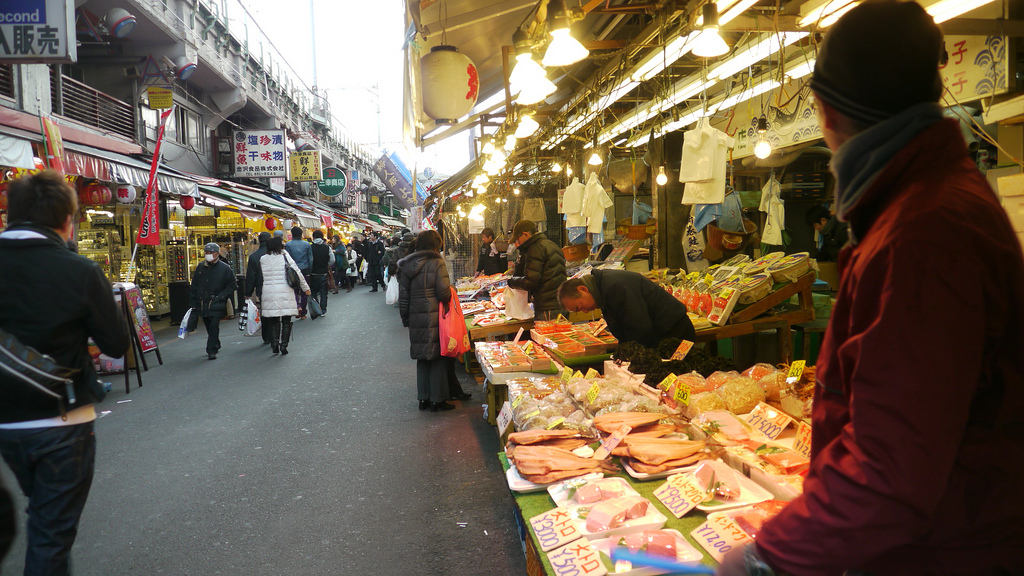 Fish Vendor @ Ameyoko