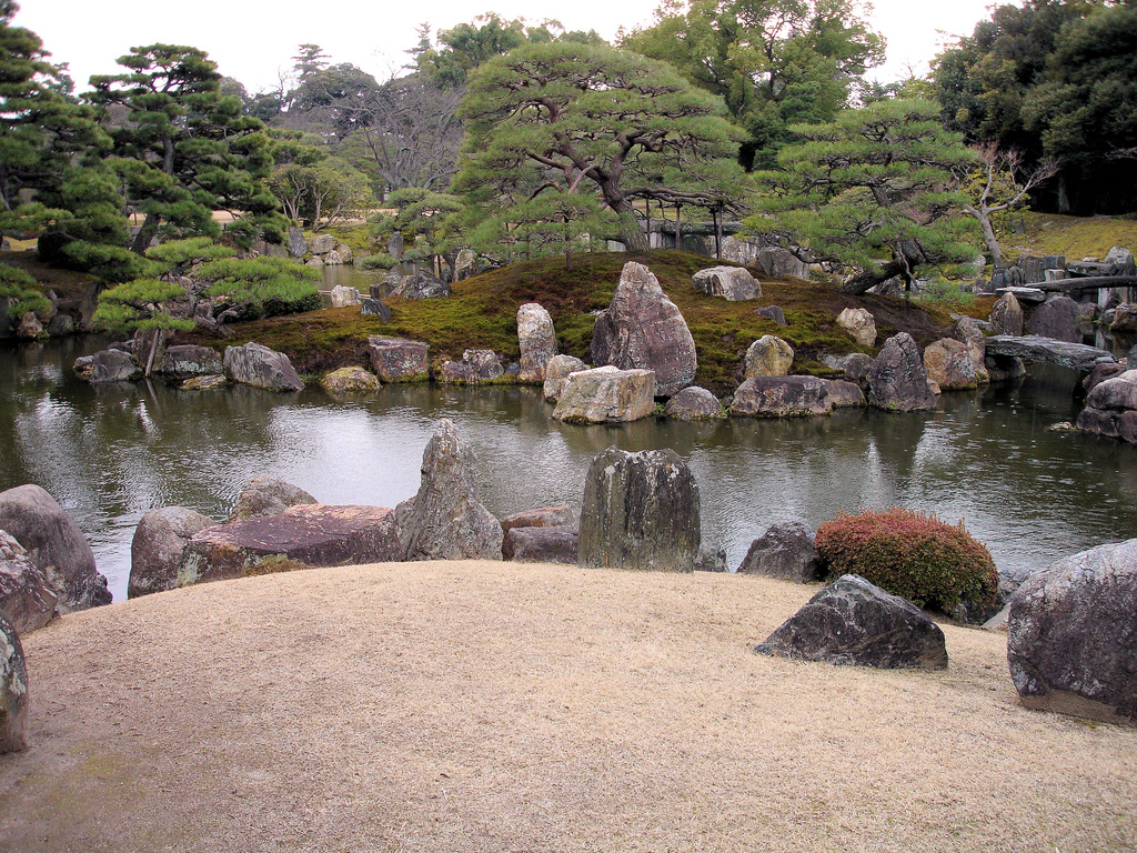 Ninomaru Garden, Nijo Castle, Kyoto, Japan