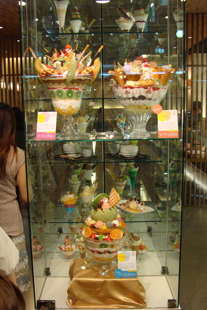 Ice cream parlour, Kyoto