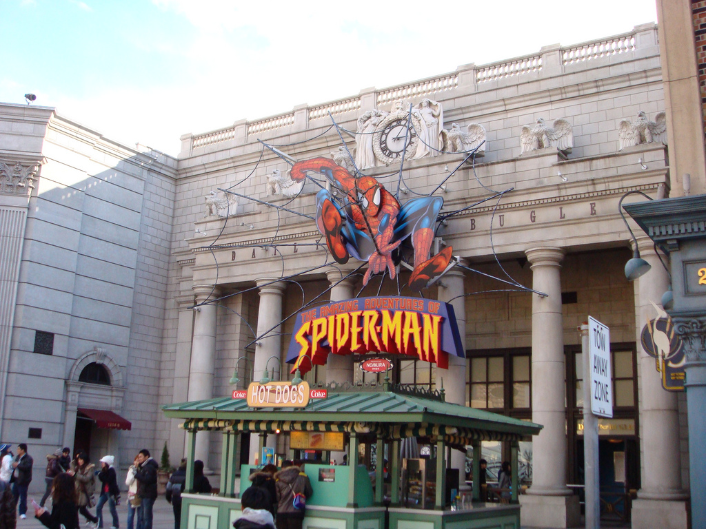 The Amazing Adventures of Spiderman Ride