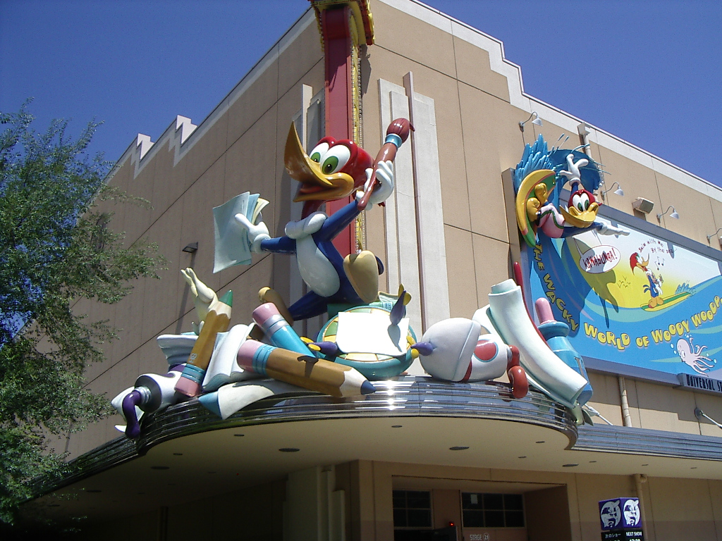 Woody Woodpecker at Universal Studios Japan