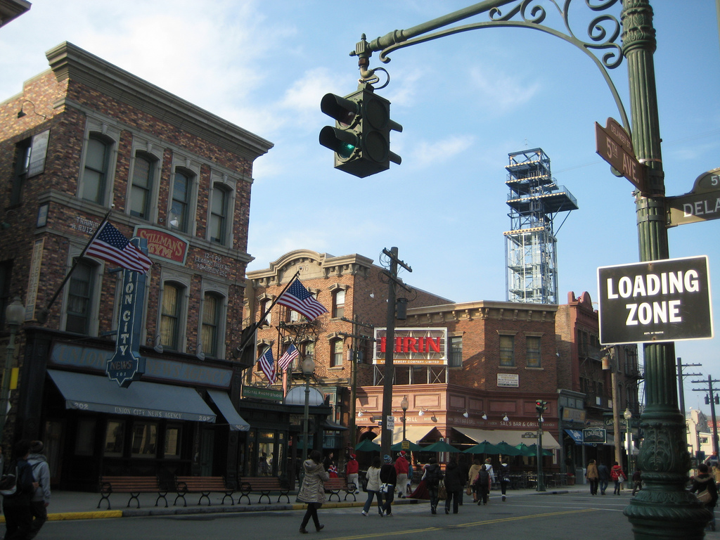 Loading Zone at Universal Studios Japan