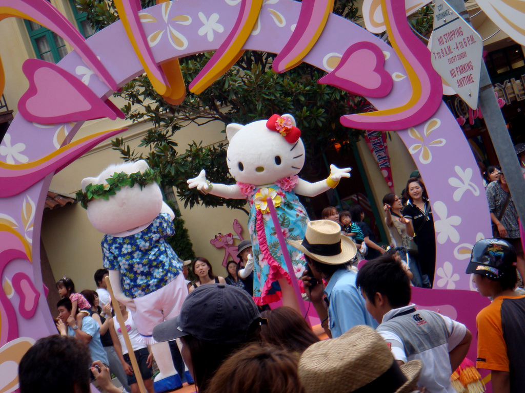 Universal Studios Japan Show Hello Kitty