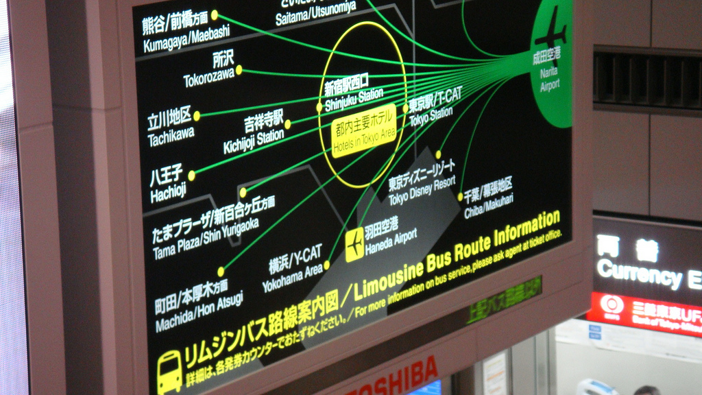 Narita Limousine Bus Route Information