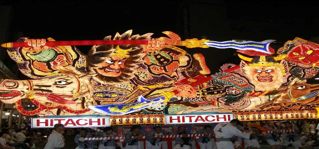 Float in Nebuta Matsuri @ Aomori 