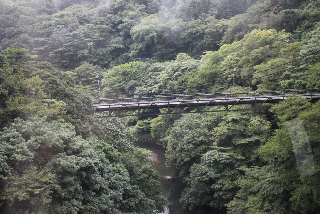 Train ride to Hakone