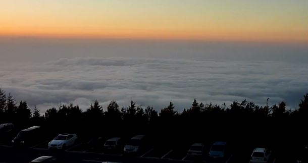 View from Mt. Fuji 5th station