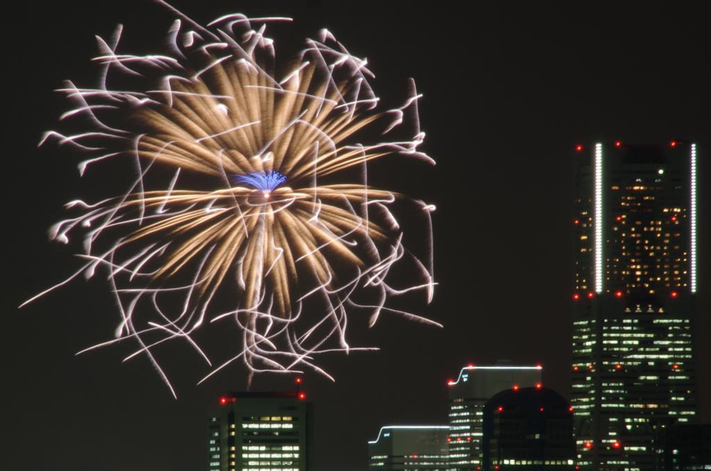 Yokohama's fireworks