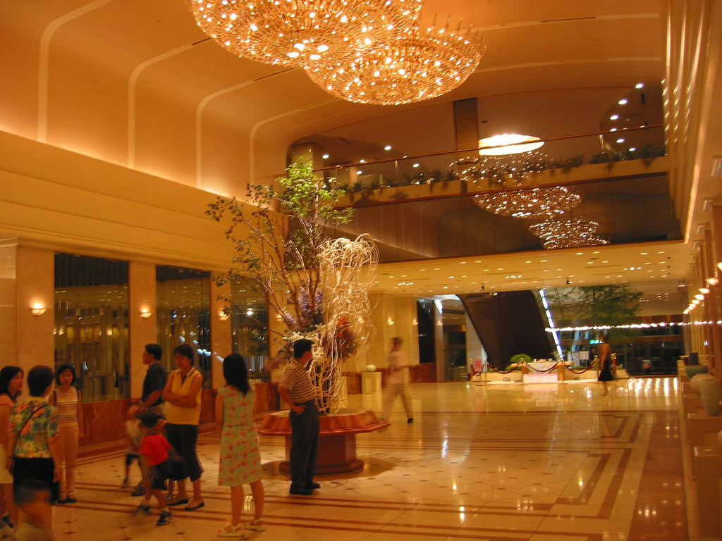 Keio Plaza Hotel lobby, Tokio