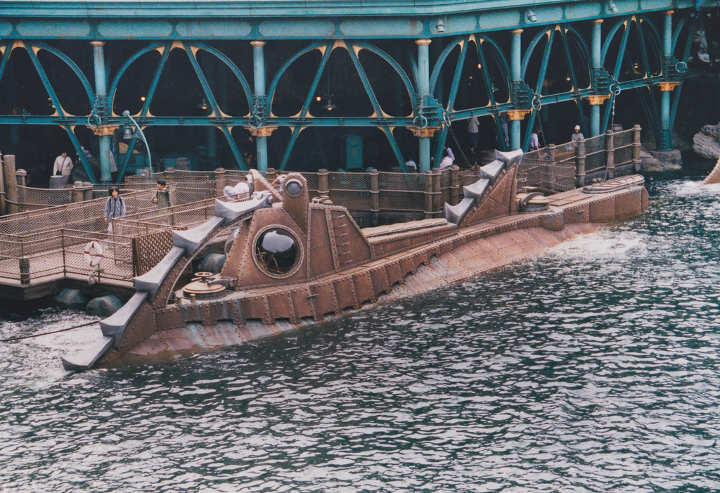 Nautilus ride at Display at 20,000 Leagues Under the Sea at DisneySea 