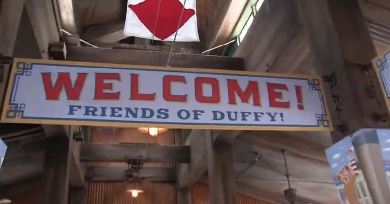 Friends of Duffy Welcome Sign @ DisneySea