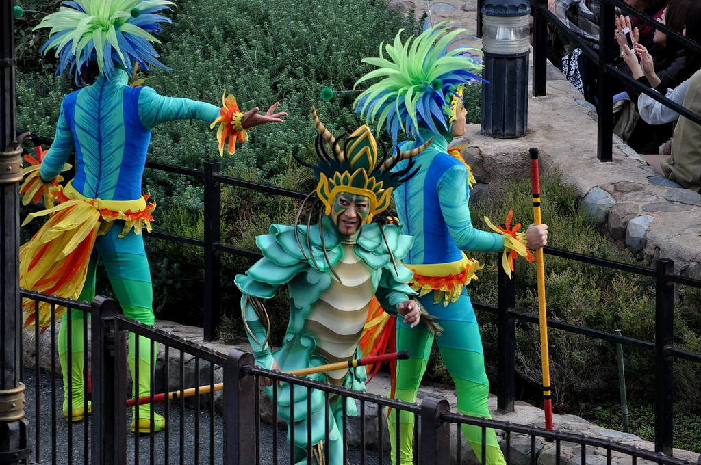 Mythica Dancers at Tokyo DisneySea