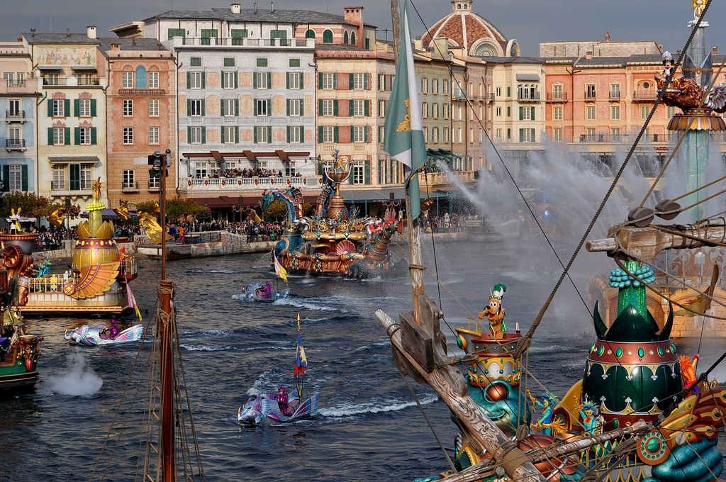 The Legend of Mythica Spectacle show at Tokyo Disney Sea