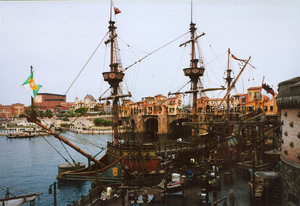 DisneySea Ship in Mediterranean Harbor